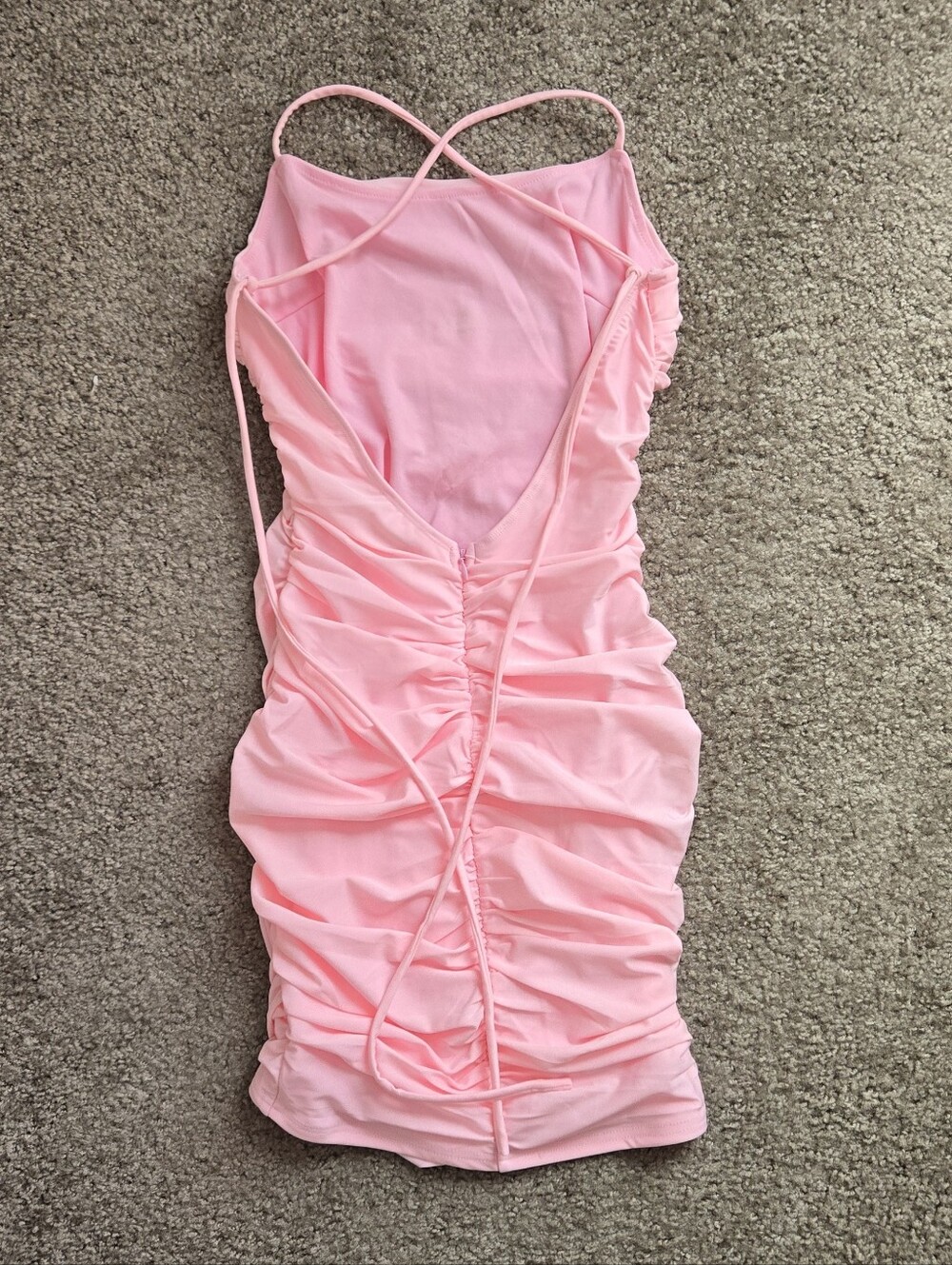 Lulus Confident Allure Ruched Mini Dress - Picture 3 of 7